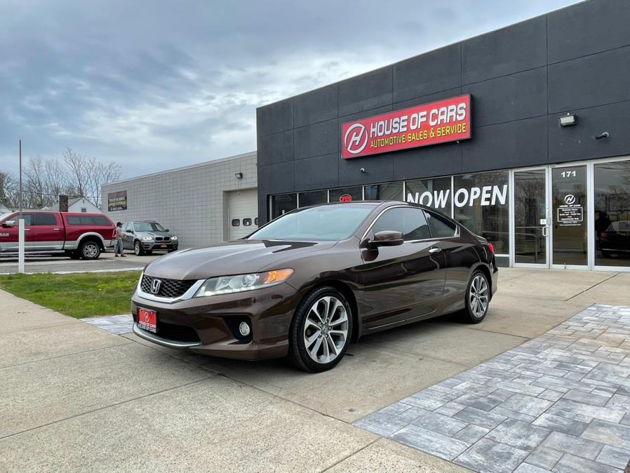 2013 Honda Accord Cpe 2dr V6 Auto EX-L w/Navi, available for sale in Meriden, Connecticut | House of Cars CT. Meriden, Connecticut