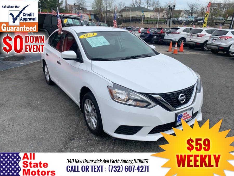 2018 Nissan Sentra S CVT, available for sale in Perth Amboy, New Jersey | All State Motor Inc. Perth Amboy, New Jersey 2018 Nissan Sentra S CVT, available for sale in Perth Amboy, New Jersey | All State Motor Inc. Perth Amboy, New Jersey