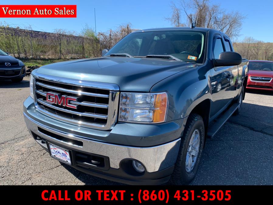 2012 GMC Sierra 1500 4WD Ext Cab 143.5" SLE, available for sale in Manchester, Connecticut | Vernon Auto Sale & Service. Manchester, Connecticut 2012 GMC Sierra 1500 4WD Ext Cab 143.5" SLE, available for sale in Manchester, Connecticut | Vernon Auto Sale & Service. Manchester, Connecticut
