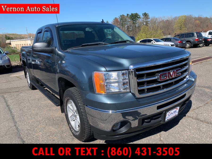 2012 GMC Sierra 1500 4WD Ext Cab 143.5" SLE, available for sale in Manchester, Connecticut | Vernon Auto Sale & Service. Manchester, Connecticut 2012 GMC Sierra 1500 4WD Ext Cab 143.5" SLE, available for sale in Manchester, Connecticut | Vernon Auto Sale & Service. Manchester, Connecticut