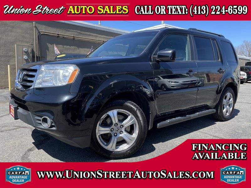 2013 Honda Pilot 4WD 4dr EX-L w/RES, available for sale in West Springfield, Massachusetts | Union Street Auto Sales. West Springfield, Massachusetts