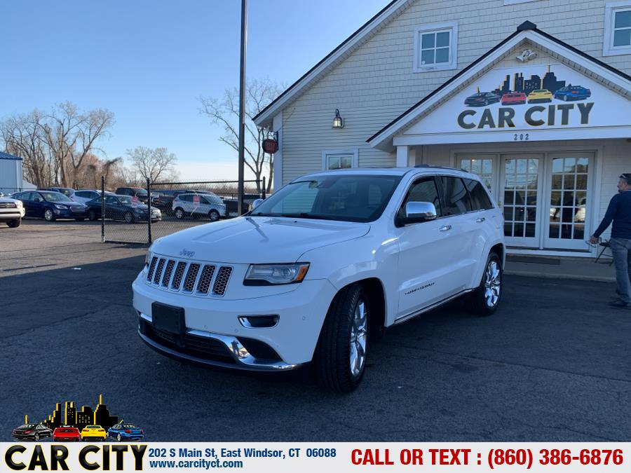 2014 Jeep Grand Cherokee 4WD 4dr Summit, available for sale in East Windsor, Connecticut | Car City LLC. East Windsor, Connecticut