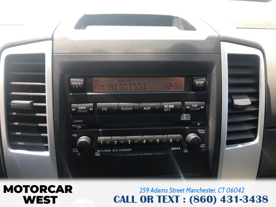 2012 Nissan Frontier 4WD King Cab Auto SV, available for sale in Manchester, Connecticut | Motorcar West. Manchester, Connecticut 2012 Nissan Frontier 4WD King Cab Auto SV, available for sale in Manchester, Connecticut | Motorcar West. Manchester, Connecticut