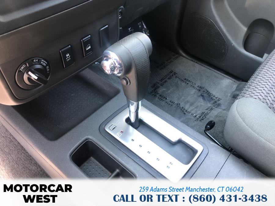 2012 Nissan Frontier 4WD King Cab Auto SV, available for sale in Manchester, Connecticut | Motorcar West. Manchester, Connecticut 2012 Nissan Frontier 4WD King Cab Auto SV, available for sale in Manchester, Connecticut | Motorcar West. Manchester, Connecticut