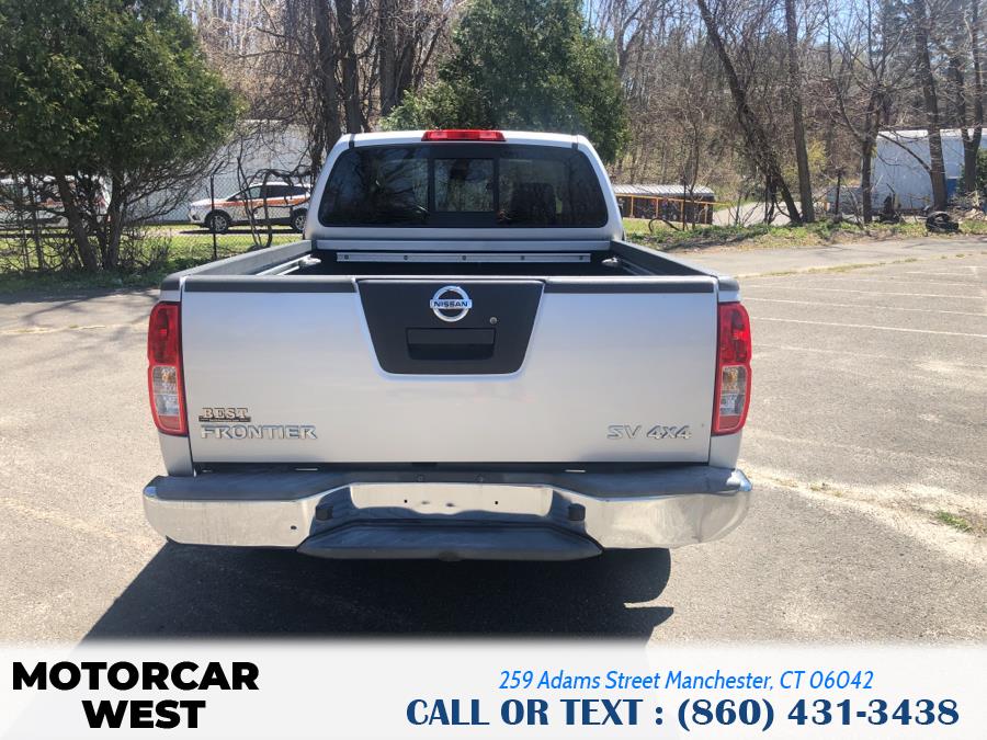 2012 Nissan Frontier 4WD King Cab Auto SV, available for sale in Manchester, Connecticut | Motorcar West. Manchester, Connecticut 2012 Nissan Frontier 4WD King Cab Auto SV, available for sale in Manchester, Connecticut | Motorcar West. Manchester, Connecticut