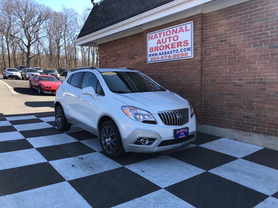 2016 Buick Encore AWD 4dr Sport Touring, available for sale in Waterbury, Connecticut | National Auto Brokers, Inc.. Waterbury, Connecticut