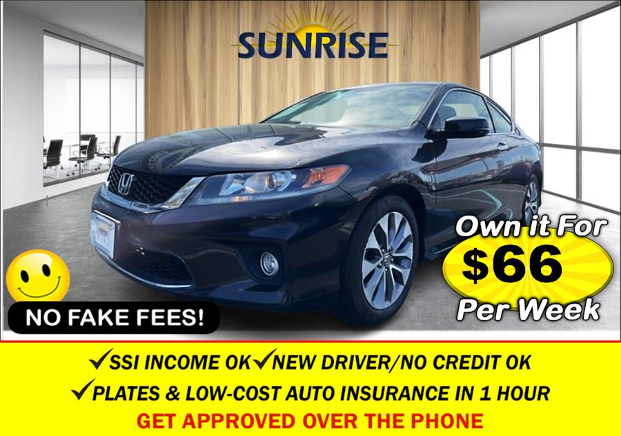 2014 Honda Accord Coupe EX-L. CLEAN CARFAX!!!LOW MILES!, available for sale in Rosedale, New York | Sunrise Auto Sales. Rosedale, New York