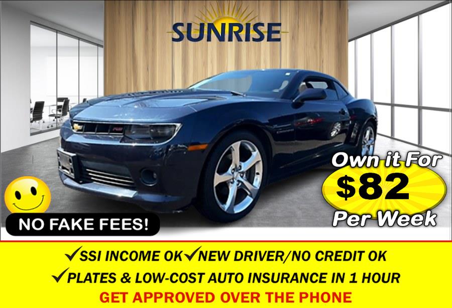 Used Chevrolet Camaro LT w/2TL  RS Pack. LOW MILES! 2014 | Sunrise Auto Sales. Rosedale, New York