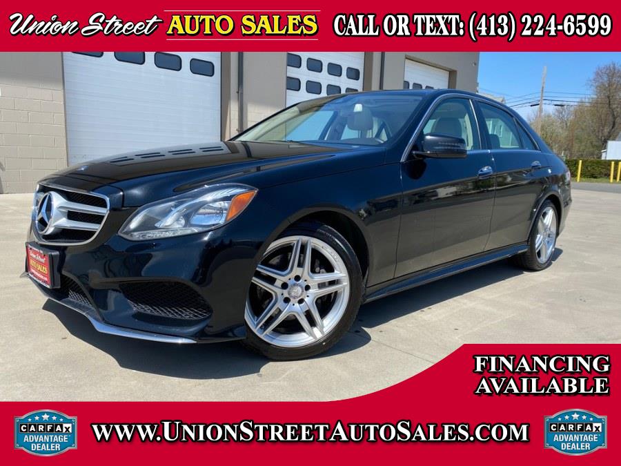 2014 Mercedes-Benz E-Class 4dr Sdn E 350 Sport 4MATIC, available for sale in West Springfield, Massachusetts | Union Street Auto Sales. West Springfield, Massachusetts