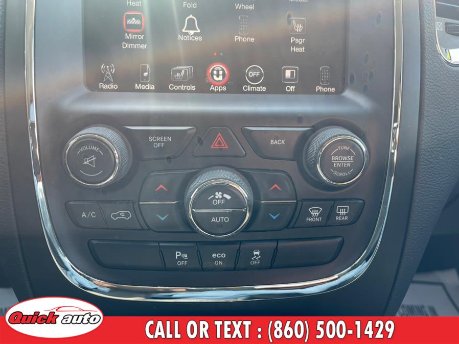 Used Dodge Durango AWD 4dr SXT 2015 | Quick Auto LLC. Bristol, Connecticut Used Dodge Durango AWD 4dr SXT 2015 | Quick Auto LLC. Bristol, Connecticut