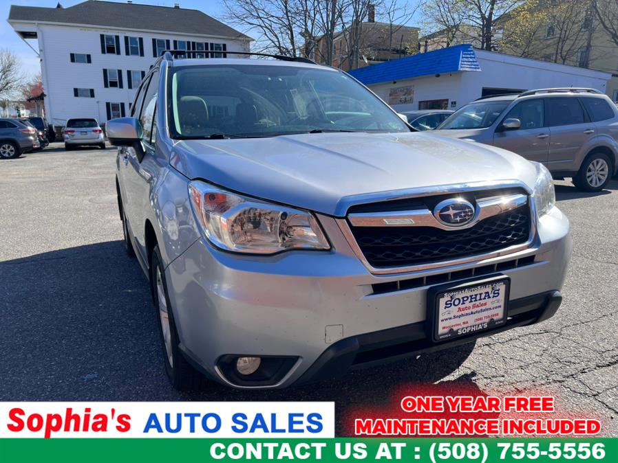 Used Subaru Forester 4dr CVT 2.5i Limited PZEV 2016 | Sophia's Auto Sales Inc. Worcester, Massachusetts