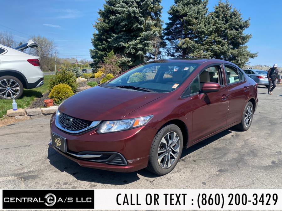 Used Honda Civic Sedan 4dr CVT EX 2015 | Central A/S LLC. East Windsor, Connecticut Used Honda Civic Sedan 4dr CVT EX 2015 | Central A/S LLC. East Windsor, Connecticut