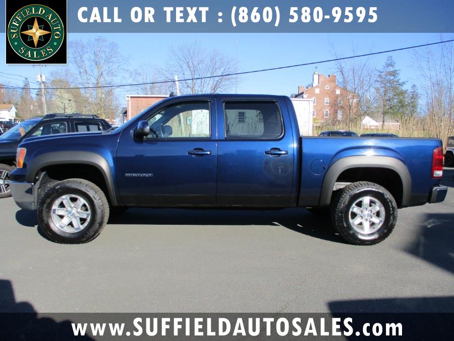 2010 GMC Sierra 1500 4WD Crew Cab 143.5" SLT, available for sale in Suffield, Connecticut | Suffield Auto Sales. Suffield, Connecticut