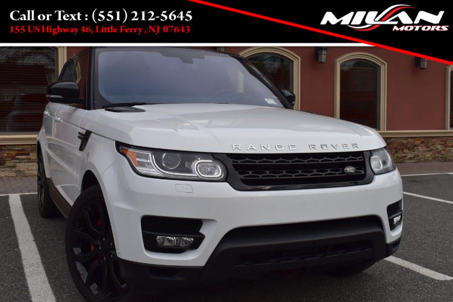 2016 Land Rover Range Rover Sport 4WD 4dr V8, available for sale in Little Ferry , New Jersey | Milan Motors. Little Ferry , New Jersey