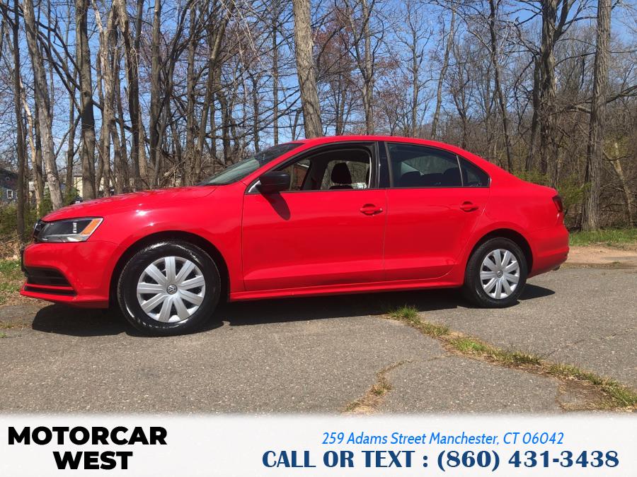 Used Volkswagen Jetta Sedan 4dr Auto 2.0L S w/Technology 2015 | Motorcar West. Manchester, Connecticut