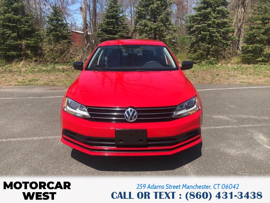 2015 Volkswagen Jetta Sedan 4dr Auto 2.0L S w/Technology, available for sale in Manchester, Connecticut | Motorcar West. Manchester, Connecticut 2015 Volkswagen Jetta Sedan 4dr Auto 2.0L S w/Technology, available for sale in Manchester, Connecticut | Motorcar West. Manchester, Connecticut