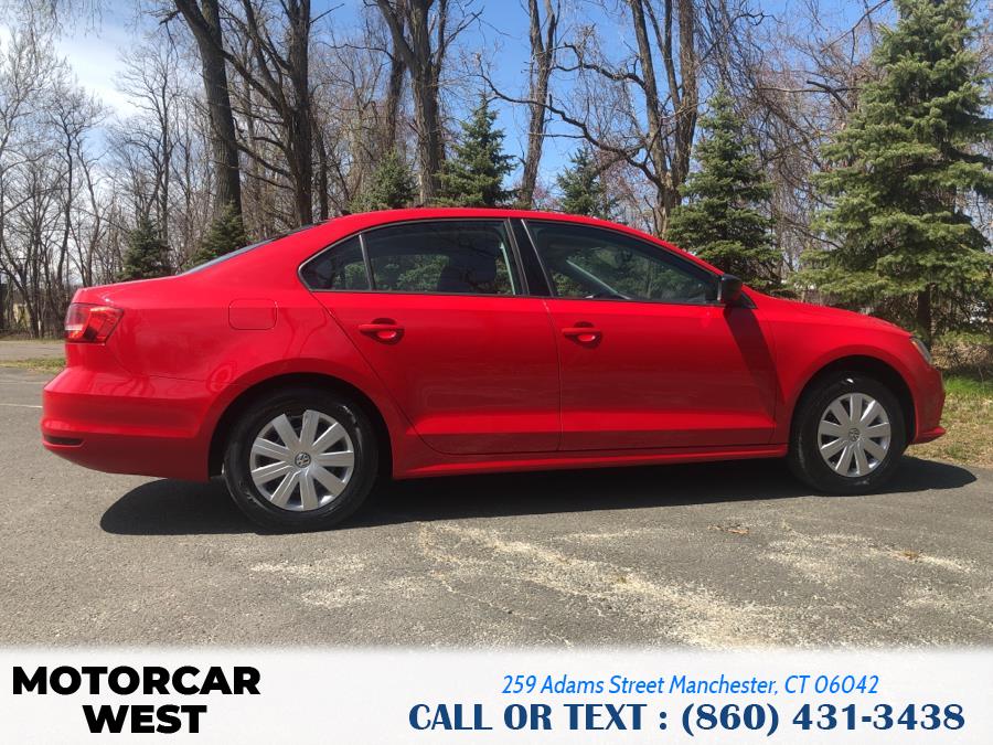 2015 Volkswagen Jetta Sedan 4dr Auto 2.0L S w/Technology, available for sale in Manchester, Connecticut | Motorcar West. Manchester, Connecticut 2015 Volkswagen Jetta Sedan 4dr Auto 2.0L S w/Technology, available for sale in Manchester, Connecticut | Motorcar West. Manchester, Connecticut