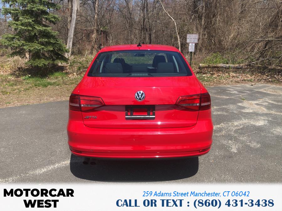2015 Volkswagen Jetta Sedan 4dr Auto 2.0L S w/Technology, available for sale in Manchester, Connecticut | Motorcar West. Manchester, Connecticut 2015 Volkswagen Jetta Sedan 4dr Auto 2.0L S w/Technology, available for sale in Manchester, Connecticut | Motorcar West. Manchester, Connecticut