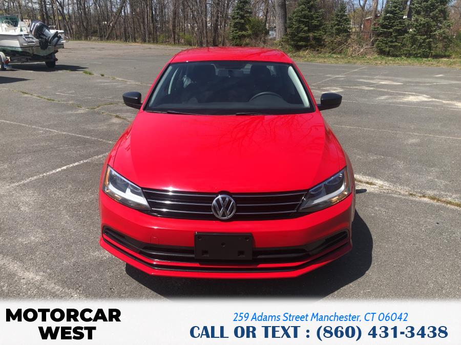 2015 Volkswagen Jetta Sedan 4dr Auto 2.0L S w/Technology, available for sale in Manchester, Connecticut | Motorcar West. Manchester, Connecticut 2015 Volkswagen Jetta Sedan 4dr Auto 2.0L S w/Technology, available for sale in Manchester, Connecticut | Motorcar West. Manchester, Connecticut