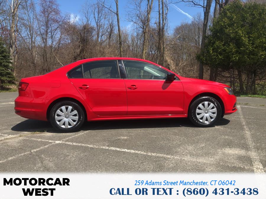 2015 Volkswagen Jetta Sedan 4dr Auto 2.0L S w/Technology, available for sale in Manchester, Connecticut | Motorcar West. Manchester, Connecticut 2015 Volkswagen Jetta Sedan 4dr Auto 2.0L S w/Technology, available for sale in Manchester, Connecticut | Motorcar West. Manchester, Connecticut