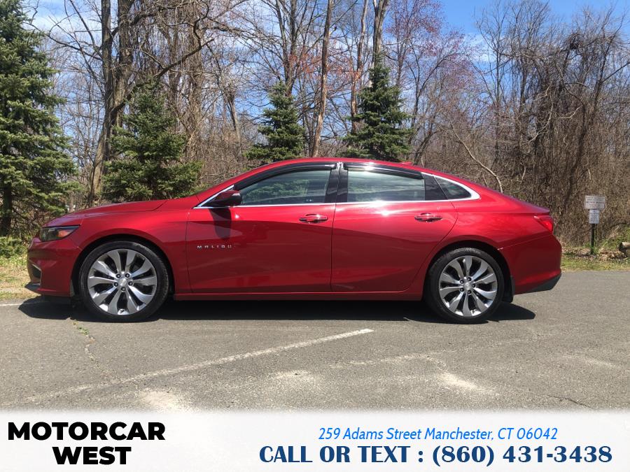 Used Chevrolet Malibu 4dr Sdn Premier w/2LZ 2017 | Motorcar West. Manchester, Connecticut Used Chevrolet Malibu 4dr Sdn Premier w/2LZ 2017 | Motorcar West. Manchester, Connecticut