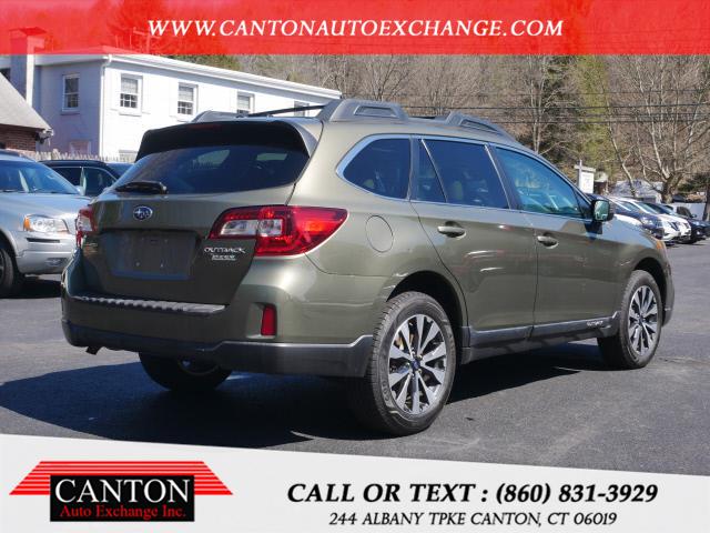 Used Subaru Outback 2.5i Limited 2015 | Canton Auto Exchange. Canton, Connecticut Used Subaru Outback 2.5i Limited 2015 | Canton Auto Exchange. Canton, Connecticut