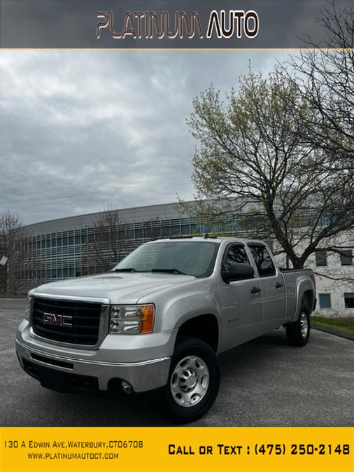 2010 GMC Sierra 2500HD 4WD Crew Cab 153" SLE, available for sale in Waterbury, Connecticut | Platinum Auto Care. Waterbury, Connecticut