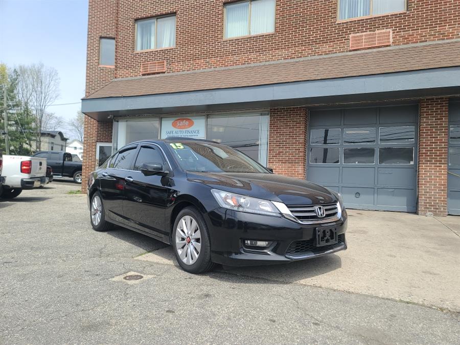 2015 Honda Accord Sedan 4dr I4 CVT EX-L w/Navi, available for sale in Danbury, Connecticut | Safe Used Auto Sales LLC. Danbury, Connecticut