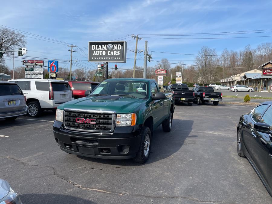 2013 GMC Sierra 2500HD 4WD Reg Cab 133.7" Work Truck, available for sale in Vernon, Connecticut | TD Automotive Enterprises LLC DBA Diamond Auto Cars. Vernon, Connecticut