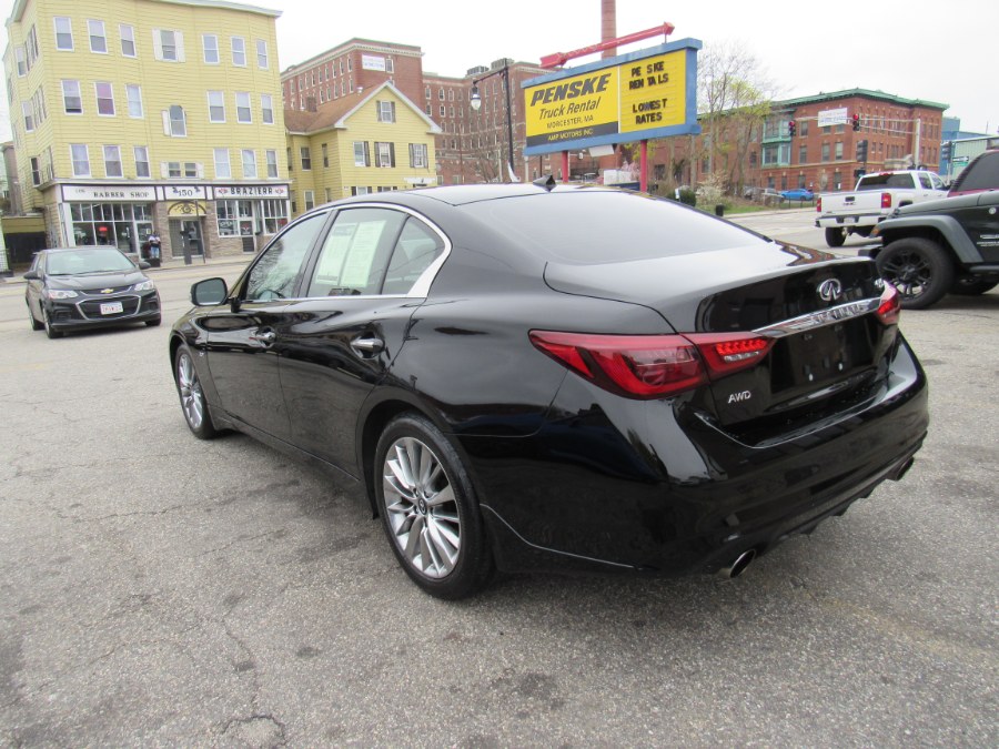 2018 INFINITI Q50 3.0t LUXE, available for sale in Worcester, Massachusetts | Hilario's Auto Sales Inc.. Worcester, Massachusetts 2018 INFINITI Q50 3.0t LUXE, available for sale in Worcester, Massachusetts | Hilario's Auto Sales Inc.. Worcester, Massachusetts