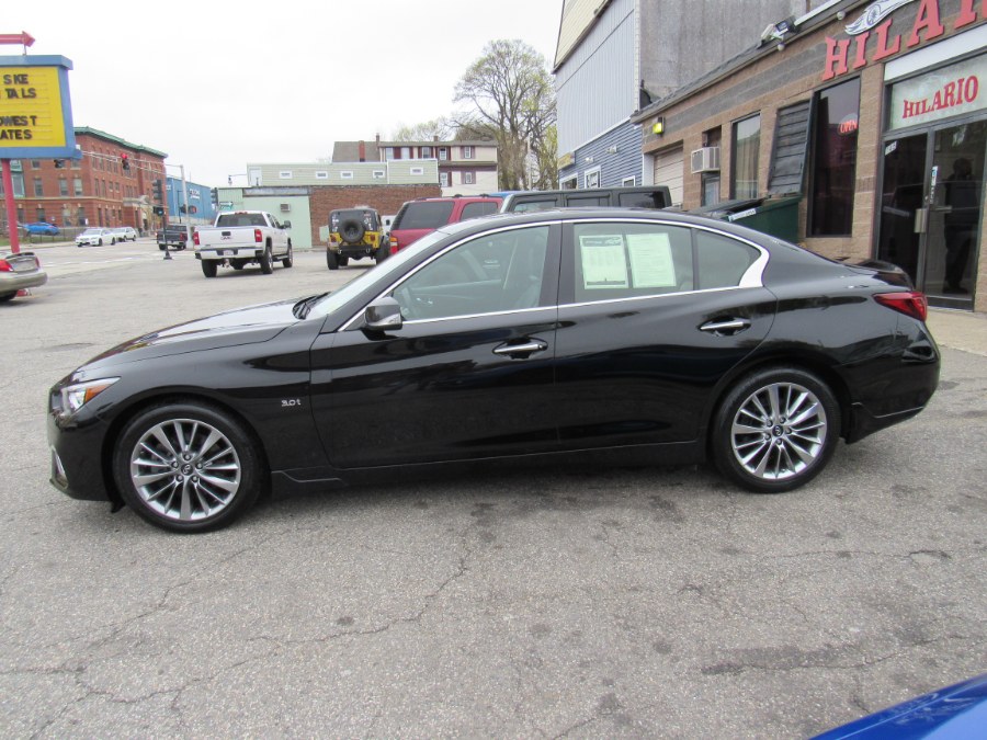 2018 INFINITI Q50 3.0t LUXE, available for sale in Worcester, Massachusetts | Hilario's Auto Sales Inc.. Worcester, Massachusetts 2018 INFINITI Q50 3.0t LUXE, available for sale in Worcester, Massachusetts | Hilario's Auto Sales Inc.. Worcester, Massachusetts