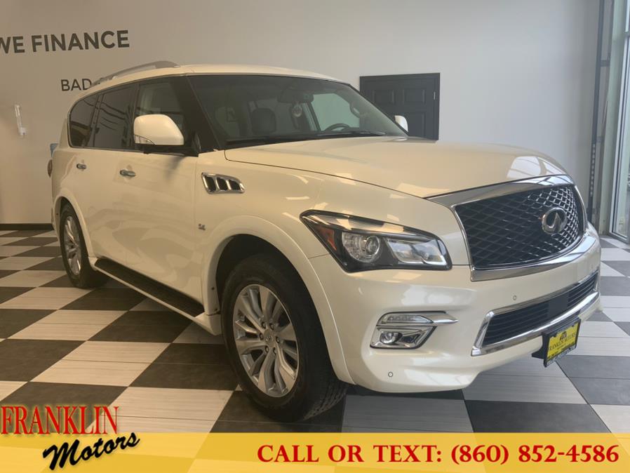 Used INFINITI QX80 AWD 2017 | Franklin Motors Auto Sales LLC. Hartford, Connecticut