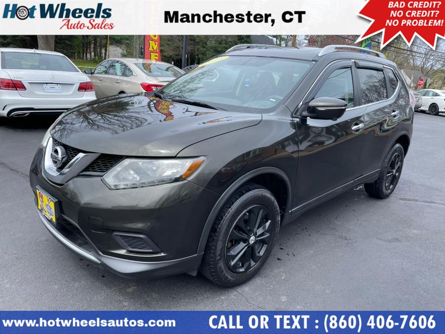 Used Nissan Rogue AWD 4dr SV 2015 | Hot Wheels Auto Sales LLC. Manchester, Connecticut Used Nissan Rogue AWD 4dr SV 2015 | Hot Wheels Auto Sales LLC. Manchester, Connecticut
