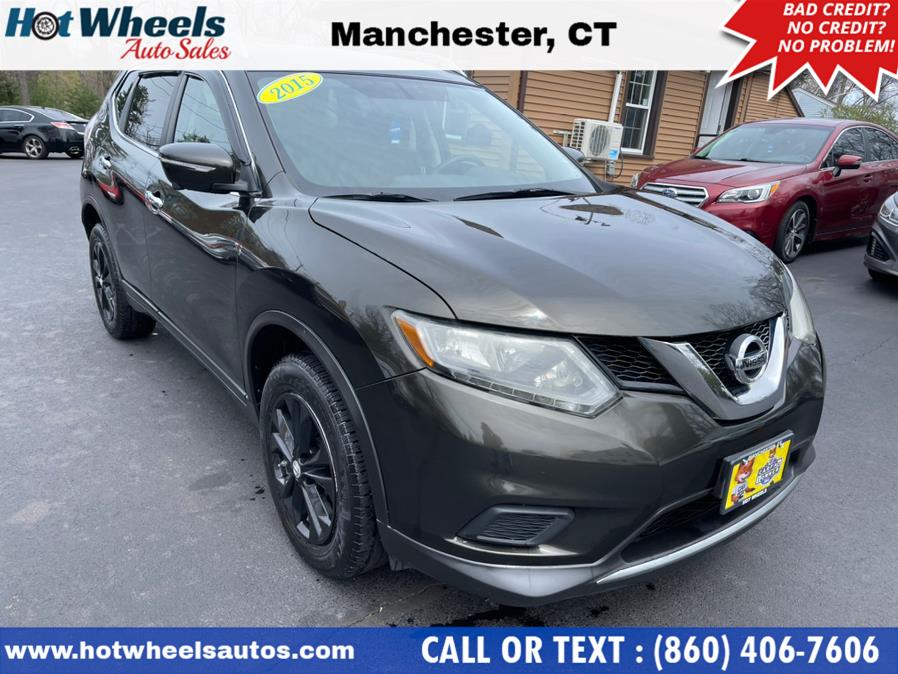 Used Nissan Rogue AWD 4dr SV 2015 | Hot Wheels Auto Sales LLC. Manchester, Connecticut