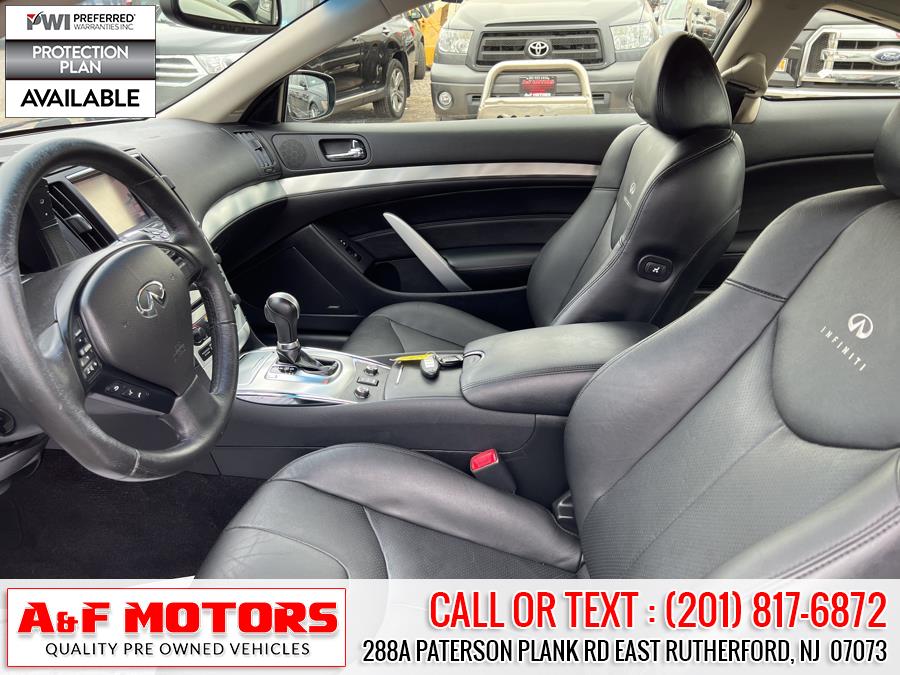 Used INFINITI Q60 Coupe 2dr Auto AWD 2014 | A&F Motors LLC. East Rutherford, New Jersey Used INFINITI Q60 Coupe 2dr Auto AWD 2014 | A&F Motors LLC. East Rutherford, New Jersey