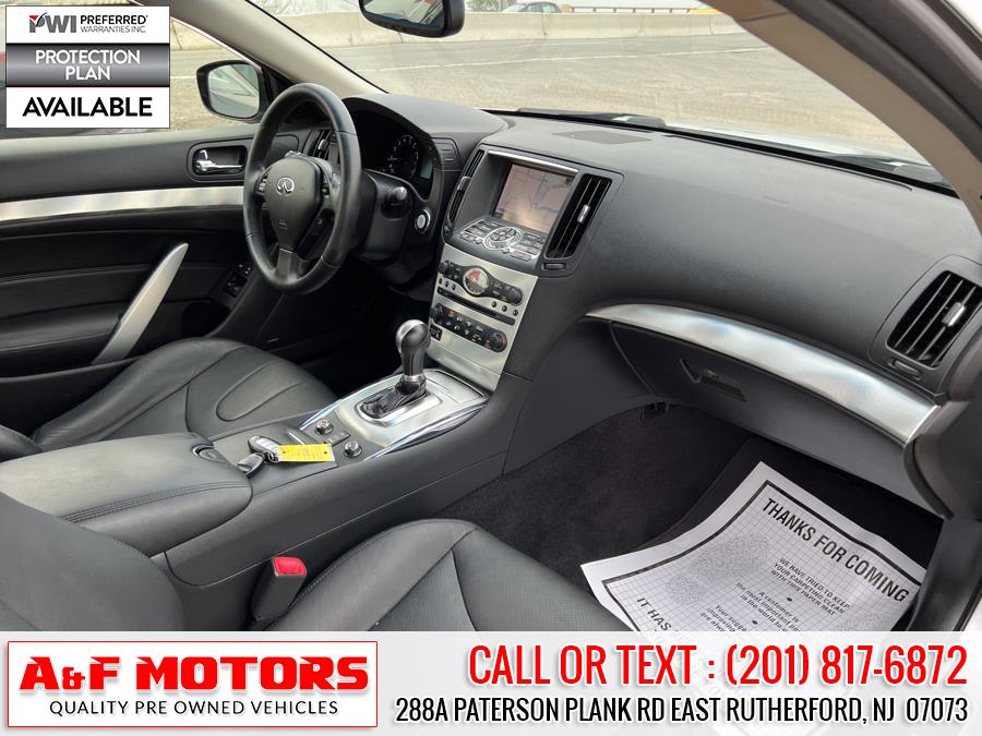 Used INFINITI Q60 Coupe 2dr Auto AWD 2014 | A&F Motors LLC. East Rutherford, New Jersey Used INFINITI Q60 Coupe 2dr Auto AWD 2014 | A&F Motors LLC. East Rutherford, New Jersey