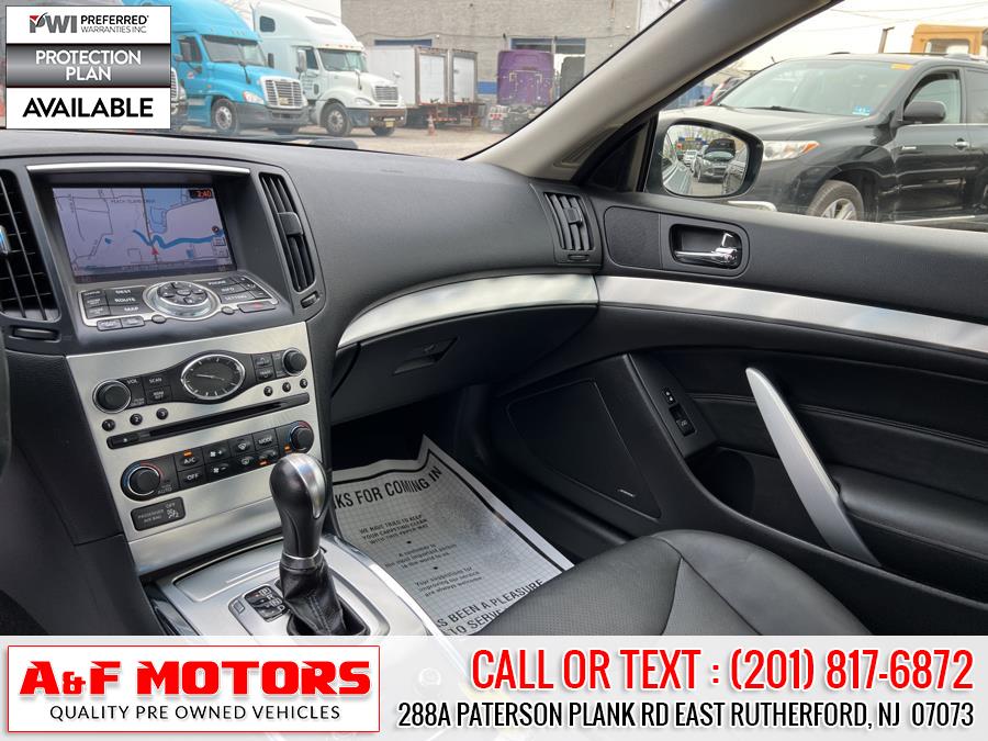 Used INFINITI Q60 Coupe 2dr Auto AWD 2014 | A&F Motors LLC. East Rutherford, New Jersey Used INFINITI Q60 Coupe 2dr Auto AWD 2014 | A&F Motors LLC. East Rutherford, New Jersey