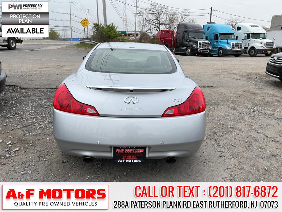 Used INFINITI Q60 Coupe 2dr Auto AWD 2014 | A&F Motors LLC. East Rutherford, New Jersey Used INFINITI Q60 Coupe 2dr Auto AWD 2014 | A&F Motors LLC. East Rutherford, New Jersey