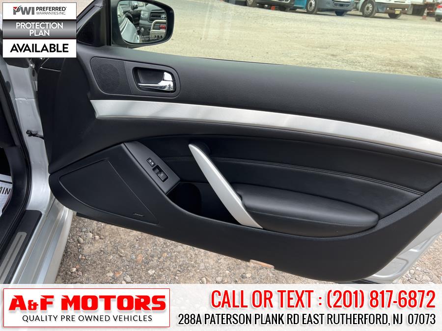Used INFINITI Q60 Coupe 2dr Auto AWD 2014 | A&F Motors LLC. East Rutherford, New Jersey Used INFINITI Q60 Coupe 2dr Auto AWD 2014 | A&F Motors LLC. East Rutherford, New Jersey