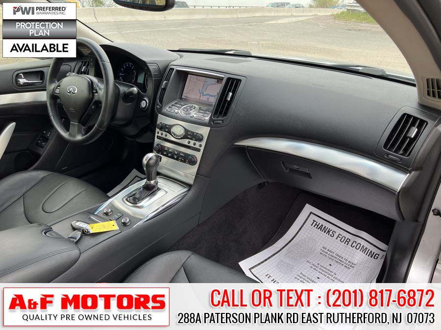 Used INFINITI Q60 Coupe 2dr Auto AWD 2014 | A&F Motors LLC. East Rutherford, New Jersey Used INFINITI Q60 Coupe 2dr Auto AWD 2014 | A&F Motors LLC. East Rutherford, New Jersey