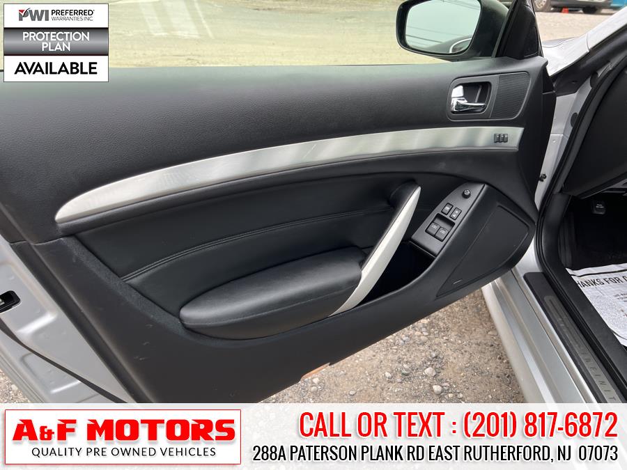 Used INFINITI Q60 Coupe 2dr Auto AWD 2014 | A&F Motors LLC. East Rutherford, New Jersey Used INFINITI Q60 Coupe 2dr Auto AWD 2014 | A&F Motors LLC. East Rutherford, New Jersey
