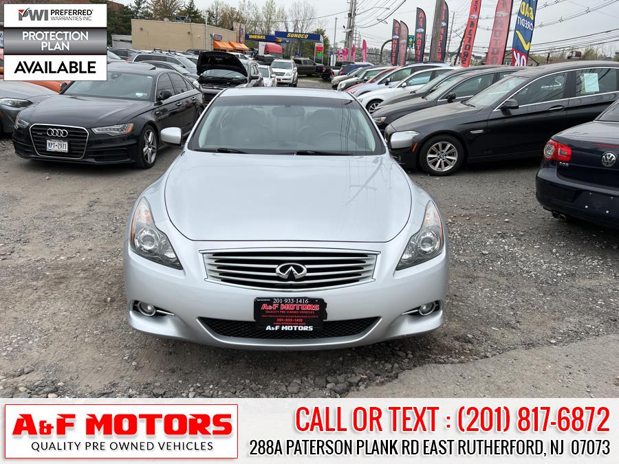 Used INFINITI Q60 Coupe 2dr Auto AWD 2014 | A&F Motors LLC. East Rutherford, New Jersey Used INFINITI Q60 Coupe 2dr Auto AWD 2014 | A&F Motors LLC. East Rutherford, New Jersey