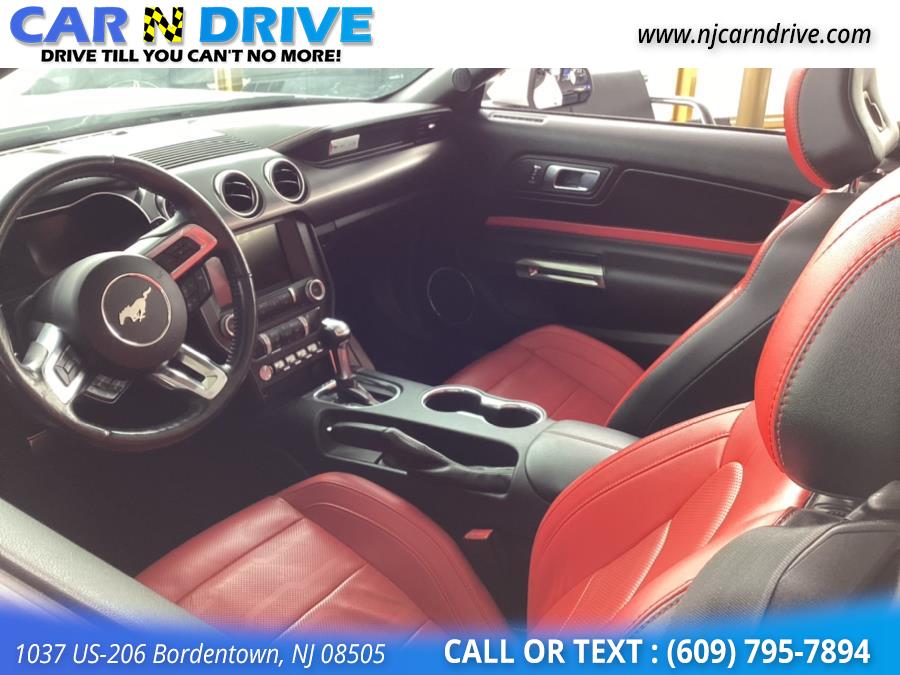 2018 Ford Mustang EcoBoost Premium Convertible, available for sale in Burlington, New Jersey | Car N Drive. Burlington, New Jersey 2018 Ford Mustang EcoBoost Premium Convertible, available for sale in Burlington, New Jersey | Car N Drive. Burlington, New Jersey