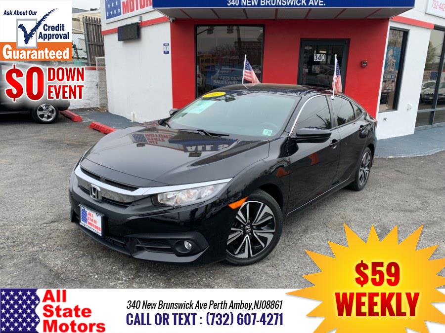 2017 Honda Civic Sedan EX-L CVT, available for sale in Perth Amboy, New Jersey | All State Motor Inc. Perth Amboy, New Jersey