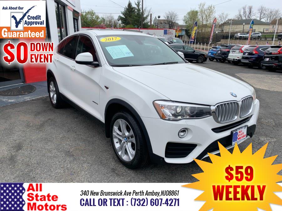 2017 BMW X4 xDrive28i Sports Activity Coupe, available for sale in Perth Amboy, New Jersey | All State Motor Inc. Perth Amboy, New Jersey 2017 BMW X4 xDrive28i Sports Activity Coupe, available for sale in Perth Amboy, New Jersey | All State Motor Inc. Perth Amboy, New Jersey