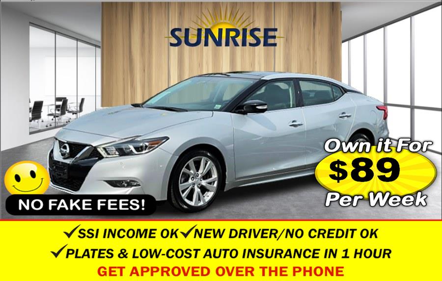 2017 Nissan Maxima SL 3.5L. CLEAN CARFAX!!!, available for sale in Elmont, New York | Sunrise of Elmont. Elmont, New York