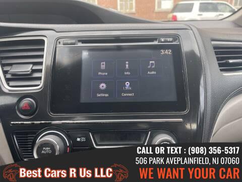 Used Honda Civic Sedan 4dr CVT EX 2014 | Best Cars R Us LLC. Plainfield, New Jersey Used Honda Civic Sedan 4dr CVT EX 2014 | Best Cars R Us LLC. Plainfield, New Jersey