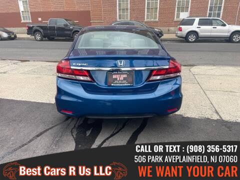 Used Honda Civic Sedan 4dr CVT EX 2014 | Best Cars R Us LLC. Plainfield, New Jersey Used Honda Civic Sedan 4dr CVT EX 2014 | Best Cars R Us LLC. Plainfield, New Jersey