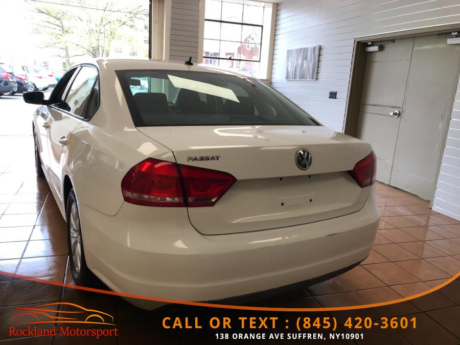 Used Volkswagen Passat 4dr Sdn 2.5L Auto S PZEV 2013 | Rockland Motor Sport. Suffren, New York Used Volkswagen Passat 4dr Sdn 2.5L Auto S PZEV 2013 | Rockland Motor Sport. Suffren, New York