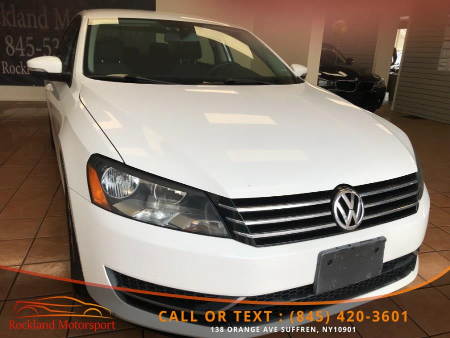 2013 Volkswagen Passat 4dr Sdn 2.5L Auto S PZEV, available for sale in Suffern, NY